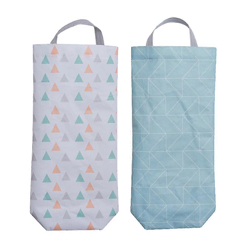 Laundry Bag Oxford Cloth Pouches Rectangular 37X17X7CM Environment Protection 2Pcs
