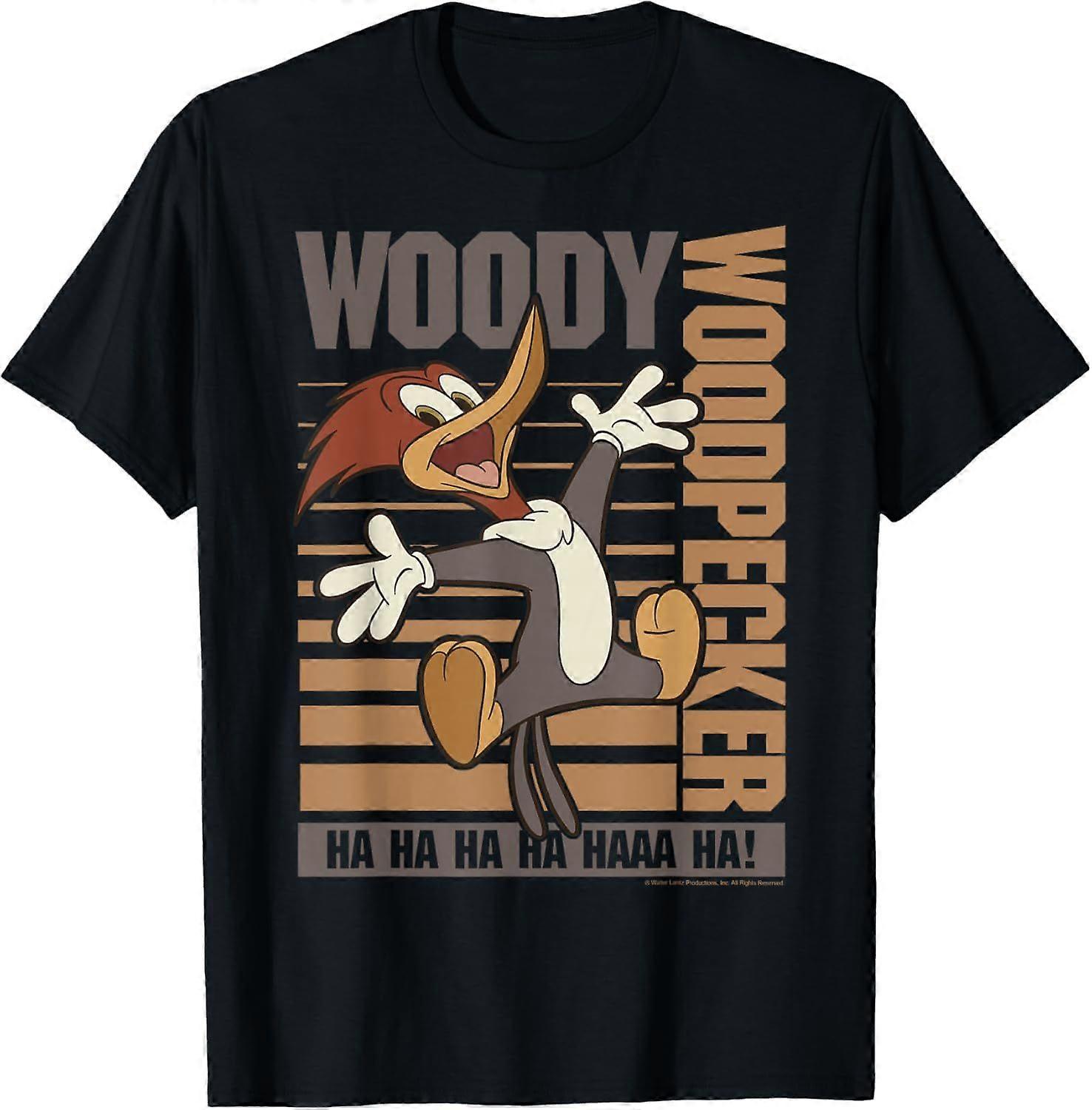 Woody Woodpecker Ha Ha Jumping Poster T-Shirt Type 2817