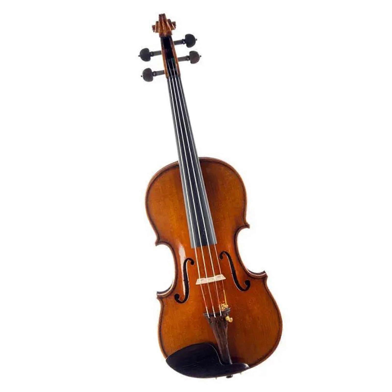 4/4 Full Size Beginner Violin Set Solid Wood Acoustic Design with Accessories for Students