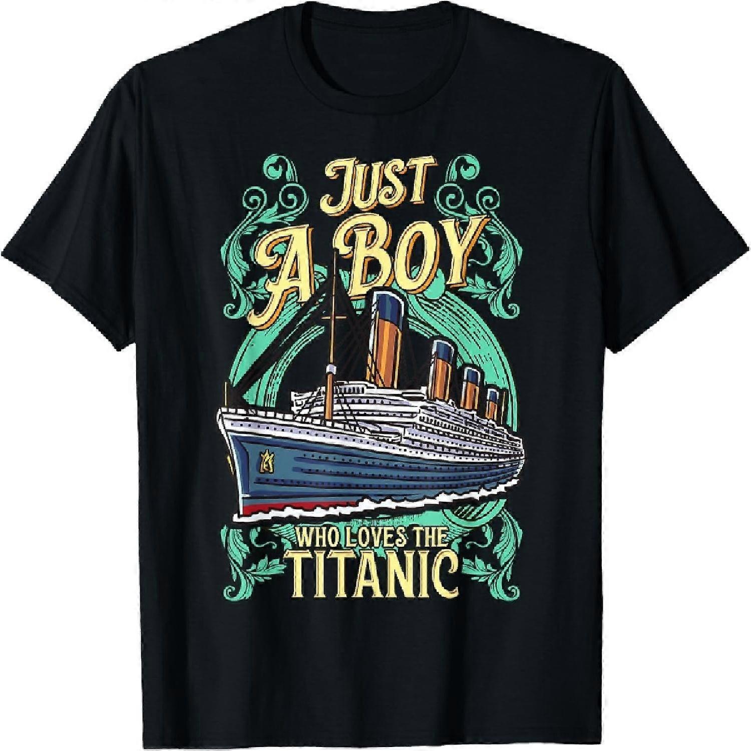 Titanic-t-shirt med lockar