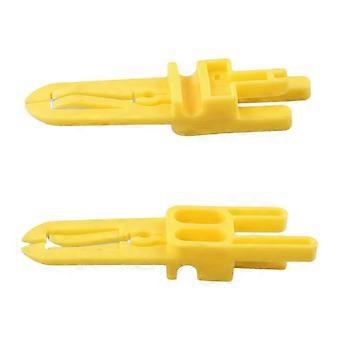 2pcs Bike Brake for Pads Spacers Anti-Pinch Protection Clip Plastic Brake Caliper Plate Guards for