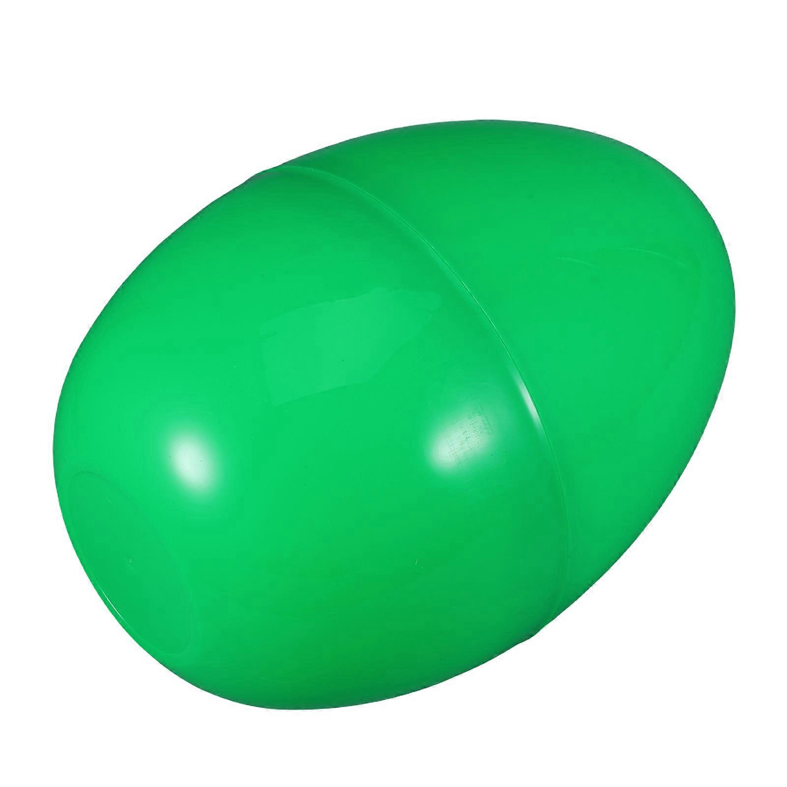 Large Green Easter Egg Holder for Storage Fillable Plastic Eggs