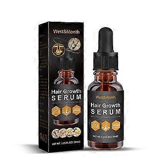 Óleo Capilar Fortificante 1-3X: Melhora a Textura do Cabelo, Ajuda a Reduzir a Queda, Óleos Essenciais Naturais, Limpa Profundamente o Couro Cabeludo, 30ml