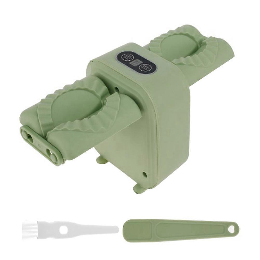 Automatic Dumpling Maker Household Double Head Non-Slip Dumpling Maker Machine Press Mold Making To