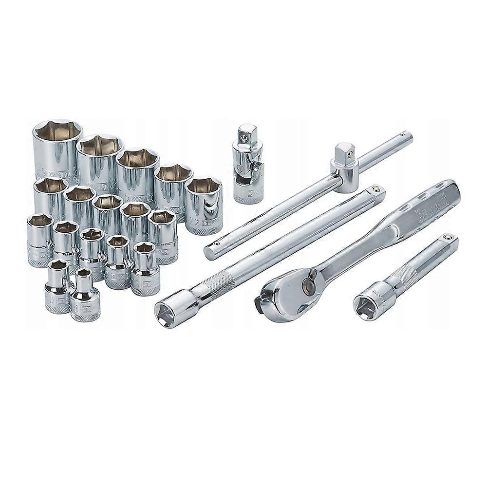 Dewalt 1/2 Socket Set  (Pack of 22)