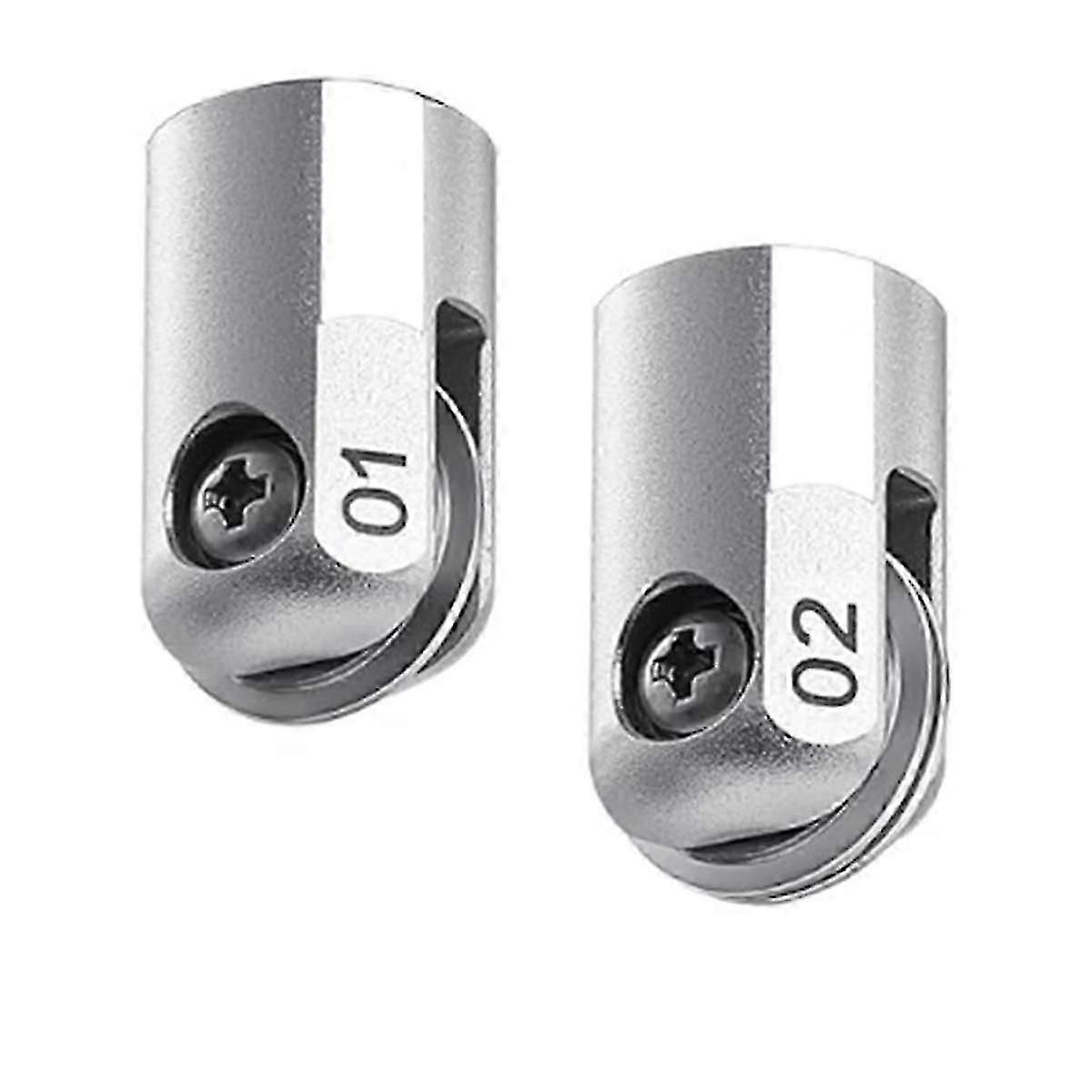 compatible with Maker 3/Maker, 2Pcs Single & Double Scoring Wheel Replacement Tip, Blade Only