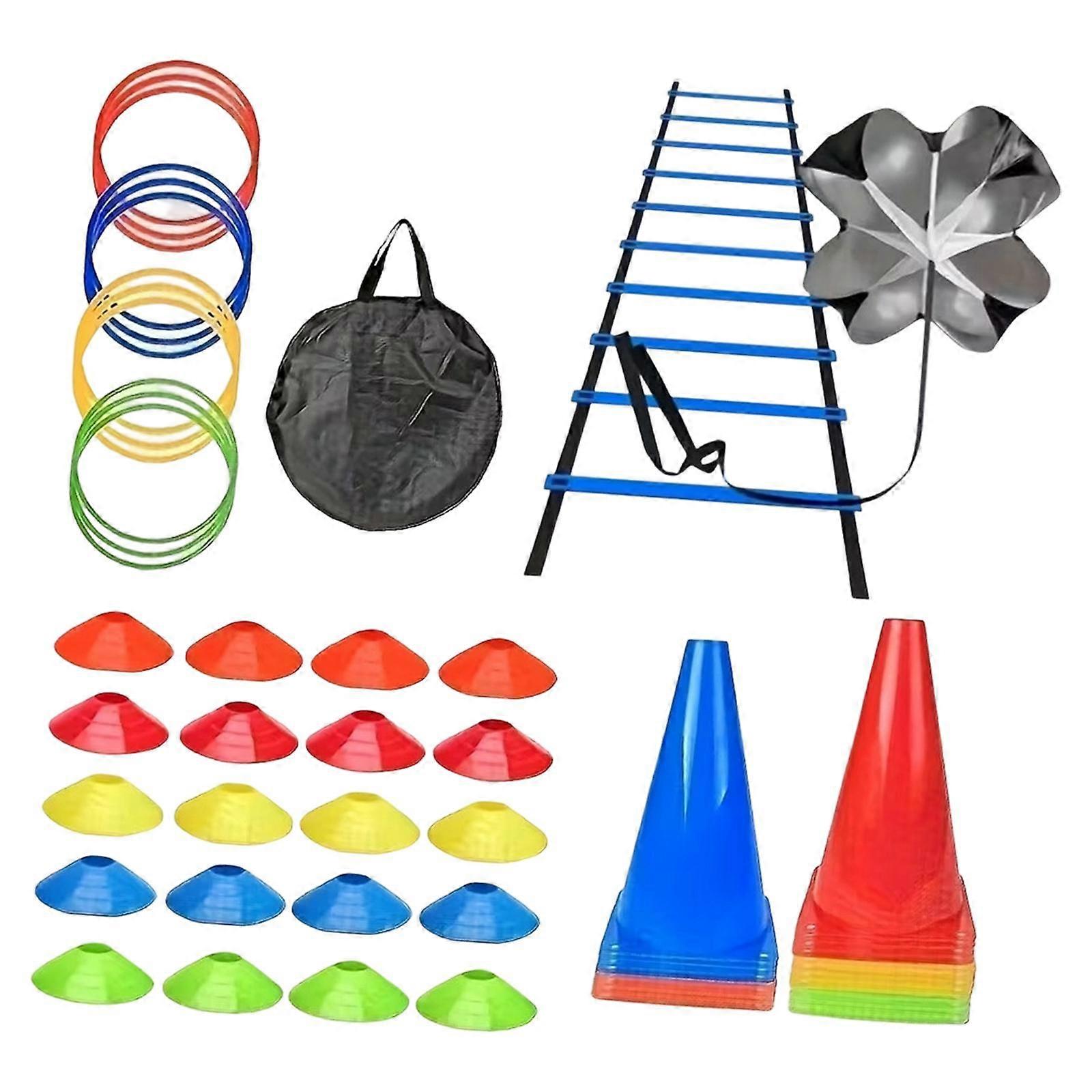 Agility Ladder Training Equipment Multifunction Balance Jumping Hurdles