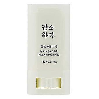 Deep Nourishing Matte Sun Stick - Artemisia & Camellia Organic Sunscreen for Soothing Skin