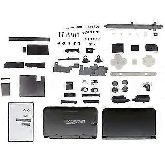 Sostituzione per la cover superiore, inferiore e posteriore della console di gioco Nintendo 3DS XL LL, cover anteriore e posteriore.