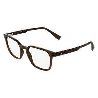 Eyewear Frames LACOSTE L4006 210 TRANSPARENT BROWN 53/19/140 MALE