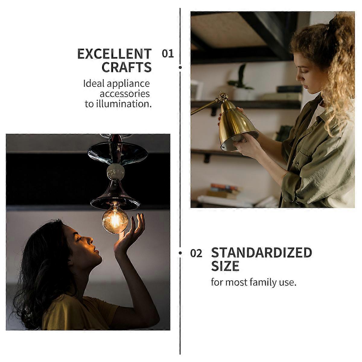 Self-Locking E14 Lamp Holder for E14 Screw Type Bulbs 6Pcs Pack