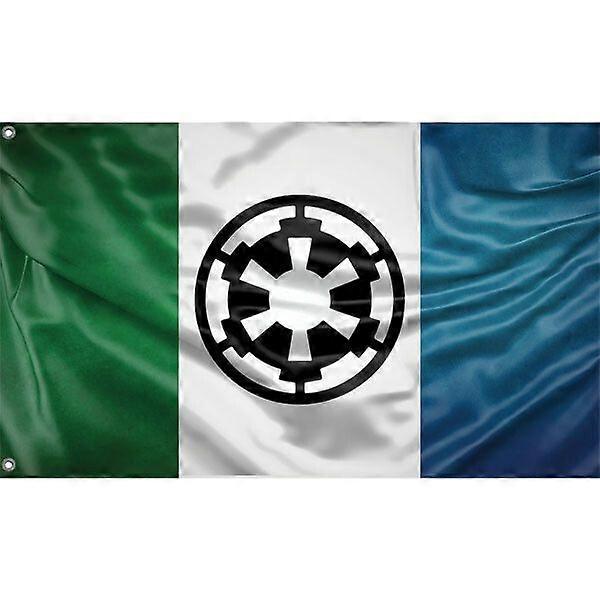 Star Wars Endor Moon Flag A0604