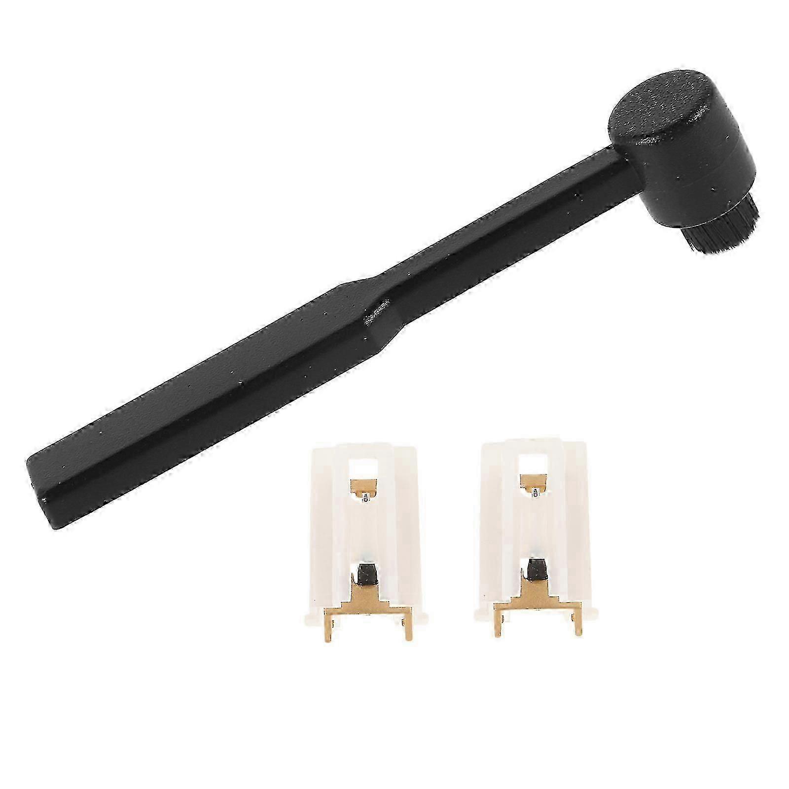 Record Player Needle Replacement Stylus and Cleaning Brush in 1Set