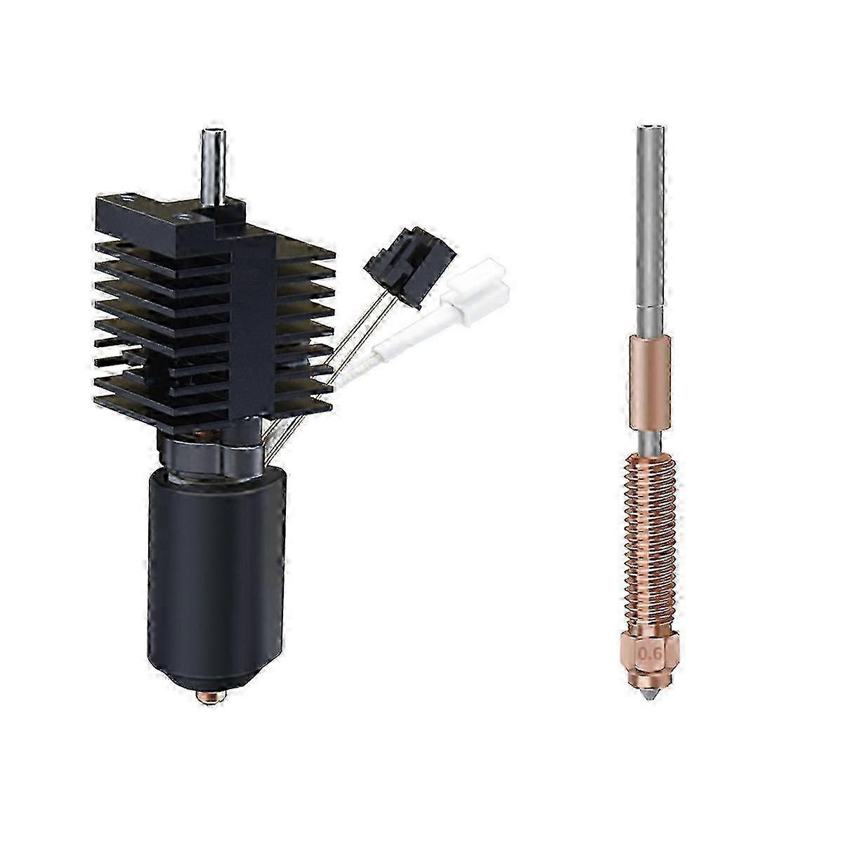 Hotend Kit for K2 Plus Ceramic Heating Block Nozzle 0.6mm