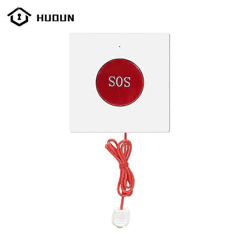 Wired/Wireless 433 Button Pull-cord One-Button Emergency Call SOS Alarm for Elderly433 button compatible