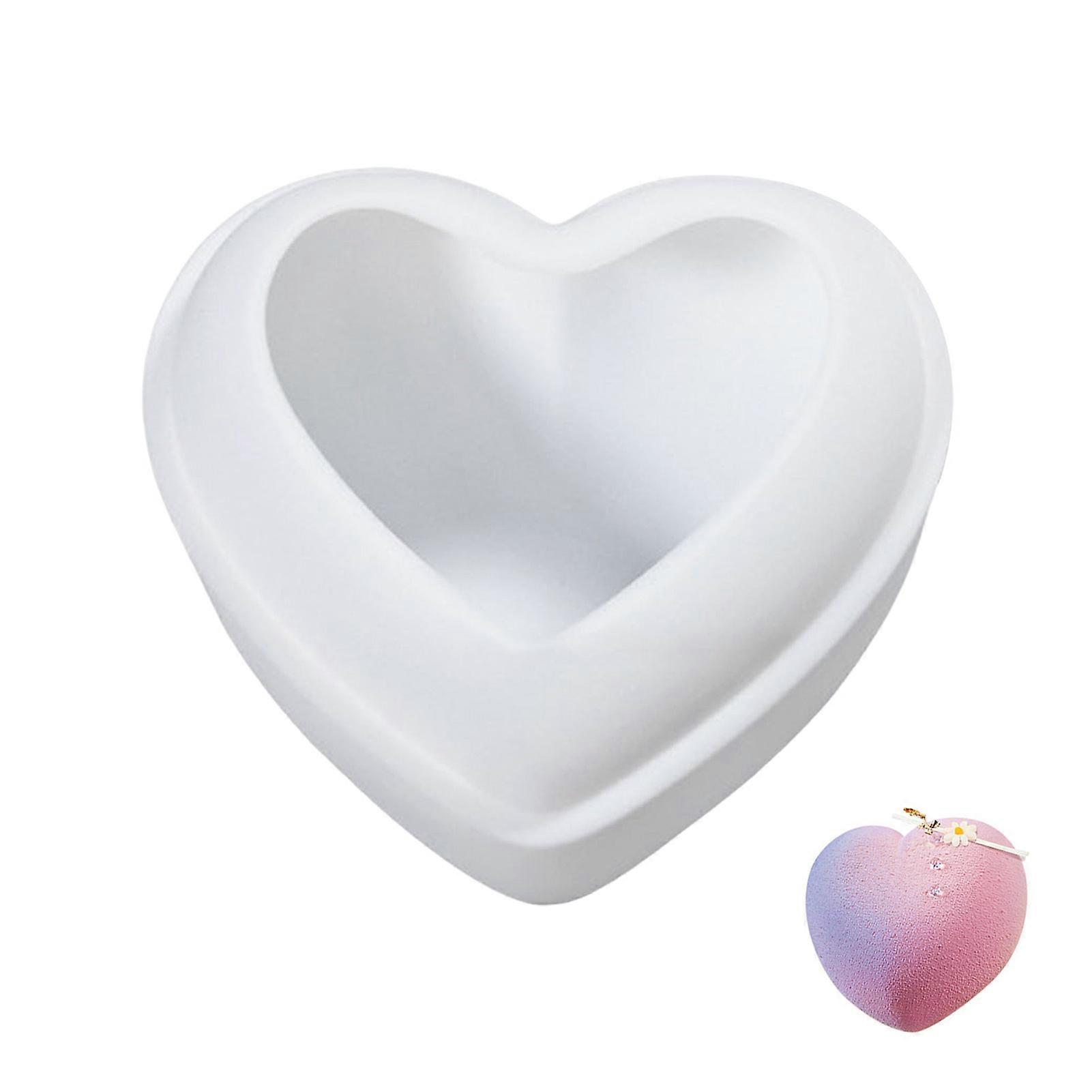 Diamond Heart Cake Mold Silicone DIY Baking Candy Tool