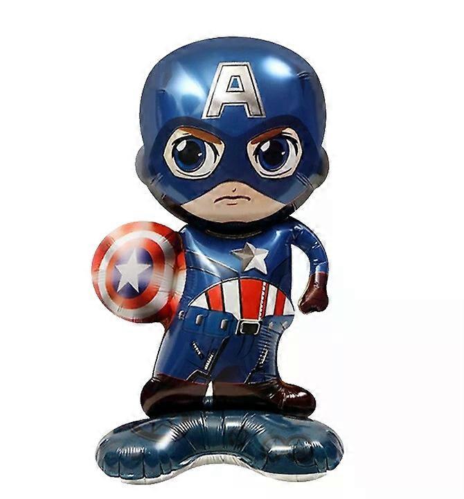 Captain America Balloon Avengers Birthday Party Decor Marvel Superhero Standing