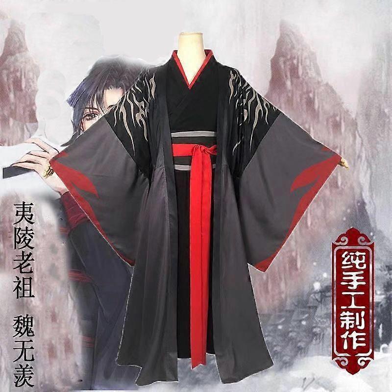 Mo Dao Zu Shi Anime Cosplay Kostüm – Traditionelles Chinesisches Hanfu-Kleid Für Damen – Inkl. Perücke & Accessoires – Tang-Stil