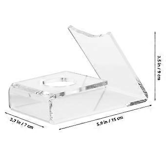 Support pour raquette de tennis de table, support pour raquette de ping-pong, présentoir transparent à bords aléatoires
