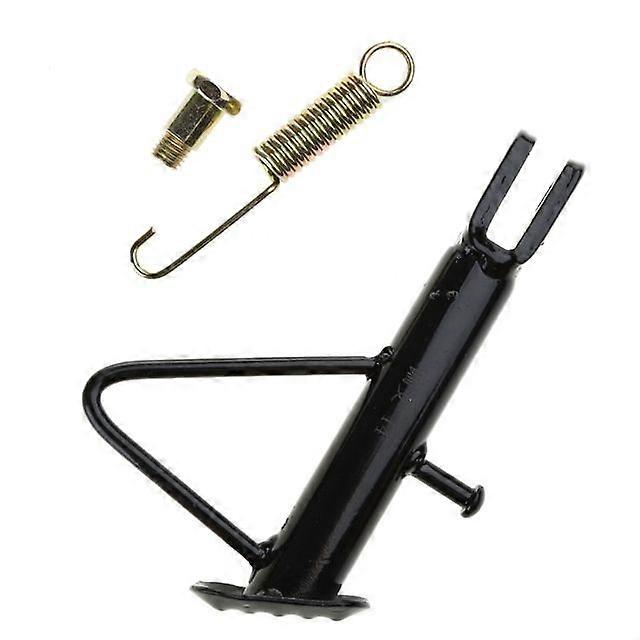 ATV Motorcycle Kickstand Side Support Stand Adjustable Holder Set Foot Bracket
