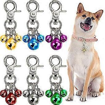 12 Pieces Pet Bells for Collars Keychain Dog Bell of Collars Dog Bell Charms Dog Bell Pendant