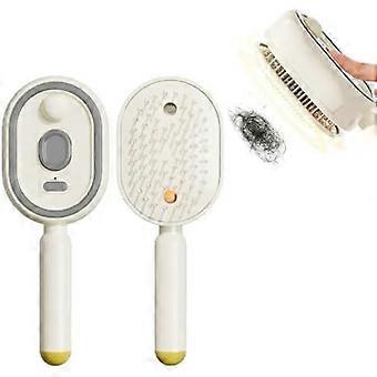 Exquisite Multi-Functional Massage Spray Comb Type-C Rechargeable electric hair Steam brush Portable Hair Care Sprayer Anti-Static & Detangling Telesc