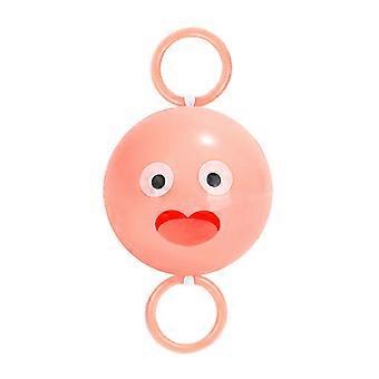 Verlichtend Trekkoord Fluitje Bal LED Gloeiend Cartoon Uitdrukking Spinner Bal Wind Fluit Speelgoed Kinderen Volwassenen Jongens Meisjes Verjaardagscadeau