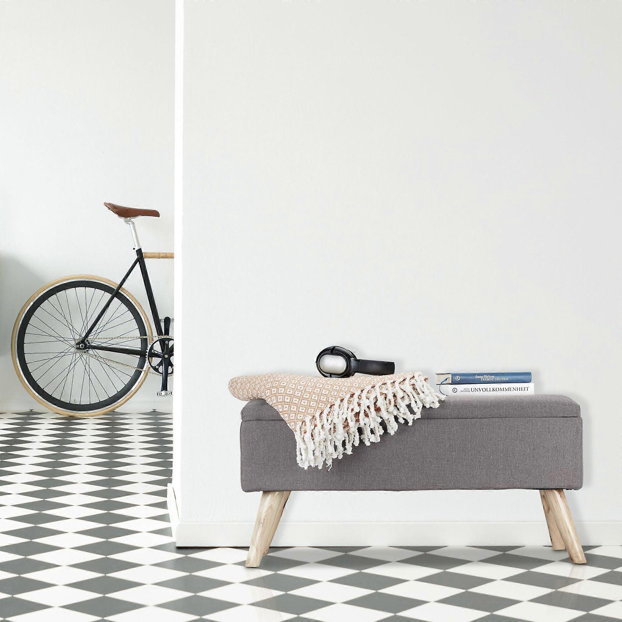 Soft bench with storage