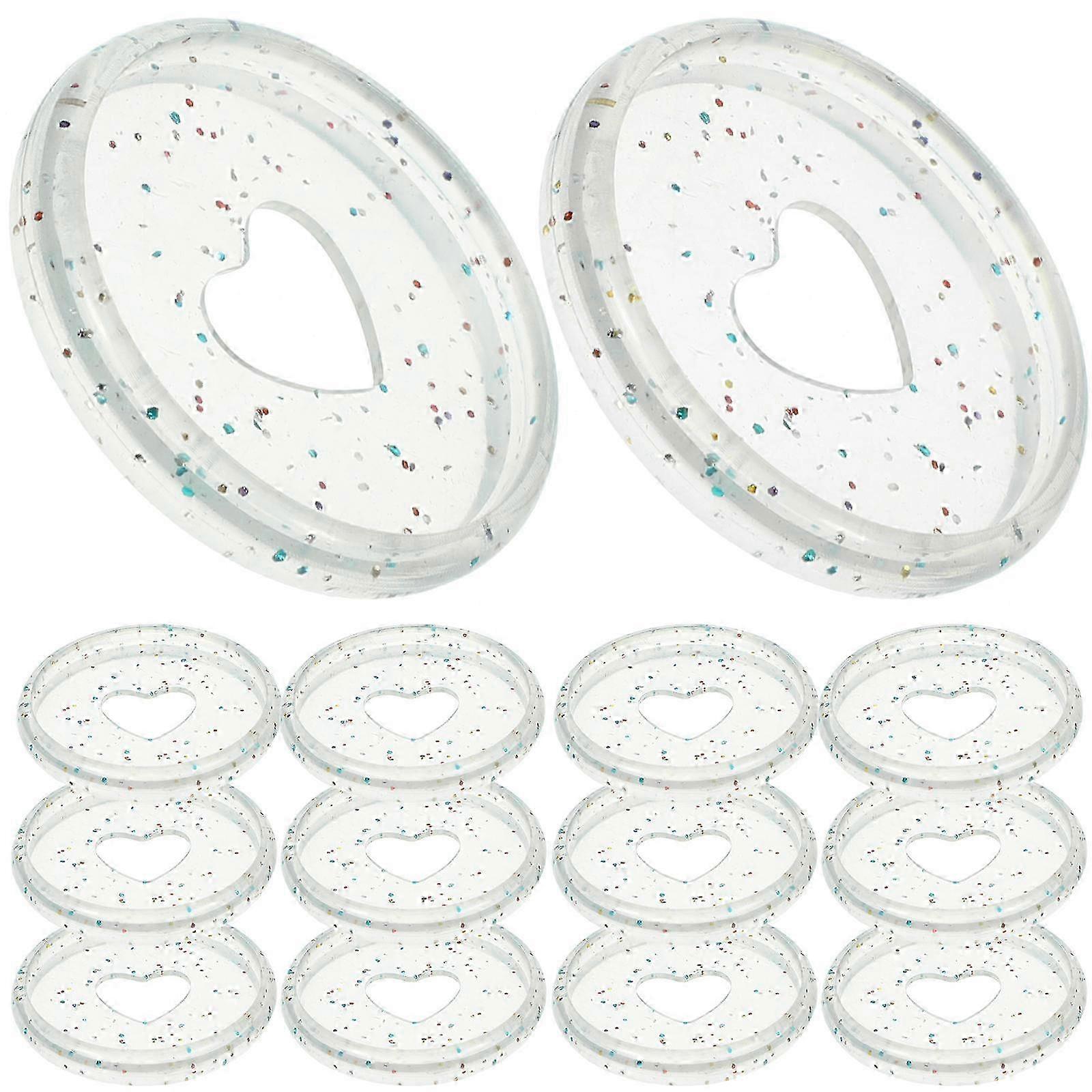 50Pcs Planner Discs Loose-leaf Bind Discs Binding Discs Small Binding Discs Notebook Binding Discs