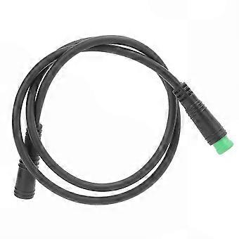 5-Pin Waterproof Extension Cable for E-Bike Display, Compatible with Electric Bicycle Computer, 57 cm Male to Female Connector