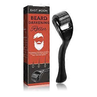 Beard Growth Derma Roller for Men  Stainless Steel Needles, Stimulates Beard Growth & Thickening, Facial Hair Grooming Tool