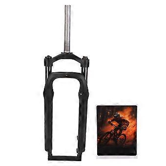 26 Inch Snow Beach Cycle Front Fork 135mm Aluminum Alloy Mechanical Shock Absorber Spring Front Suspension Fork for Snowmobile