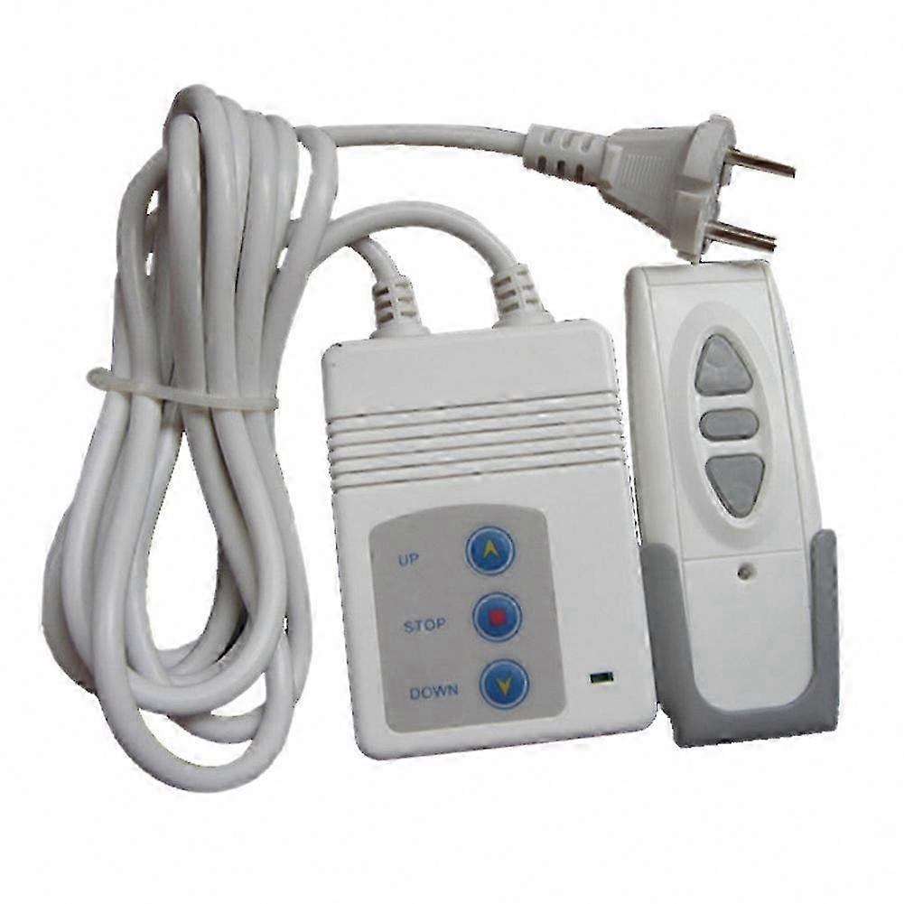 Wireless Remote Control Switch Receiver 315MHz for Electrical Curtain & Projector Screen, EU Plug