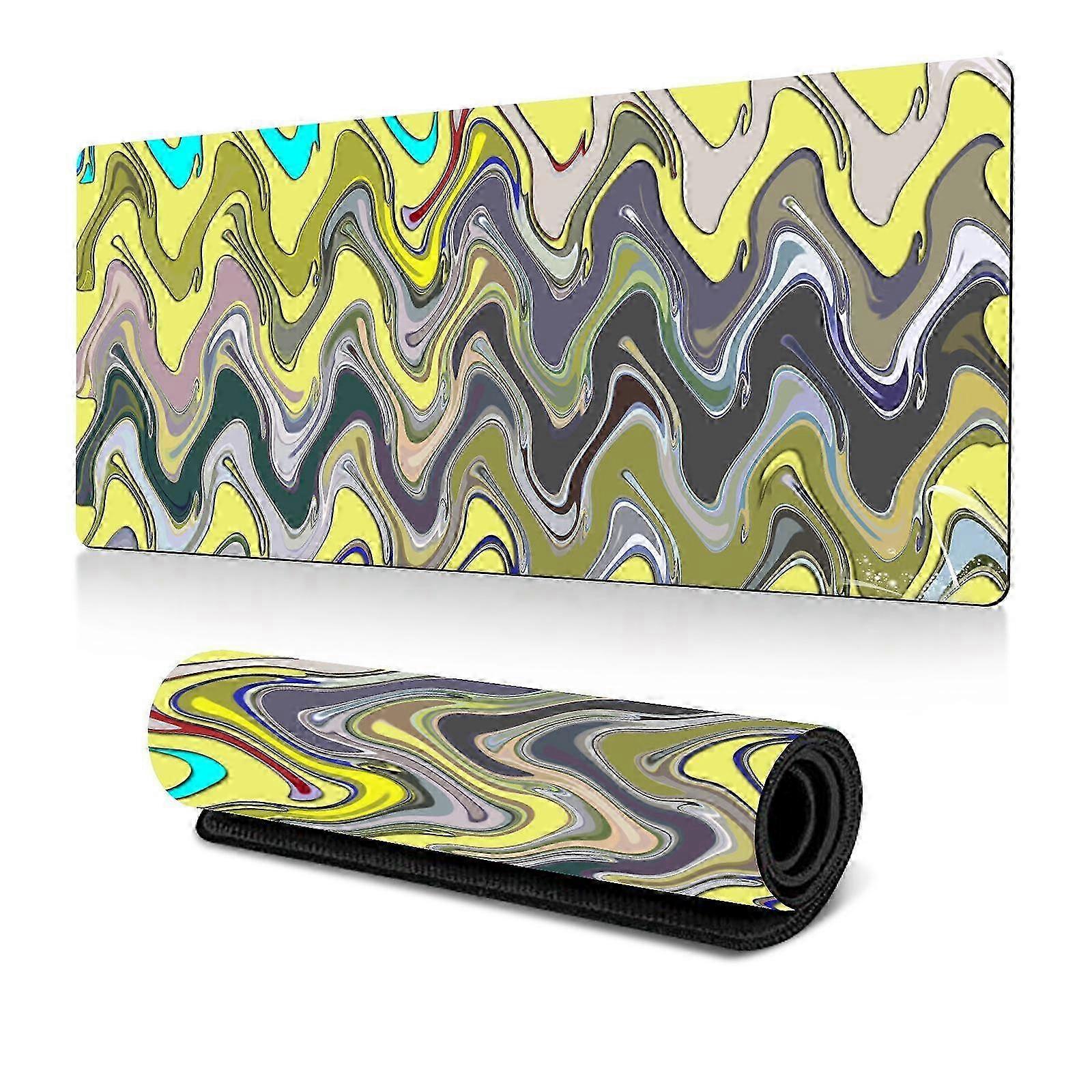 Large Abstract Gaming Desk Mat