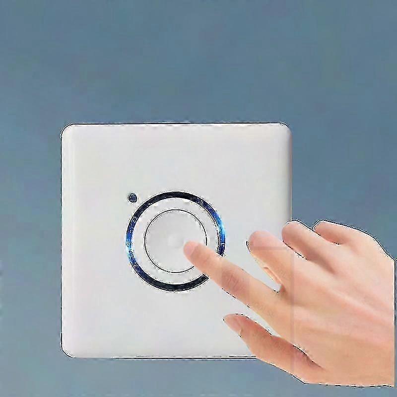 2024 New Wall Timer - 110-250V Outdoor LED Touch Delay Timer Switch with 16-Level Delay & Digital Countdown Function