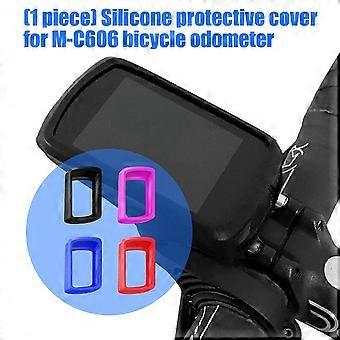 Cover Molded Sleeve With Raised Outer Frame For C606 Daily Cycling Carry And Storage Use Today Red Bike Computer Silicone