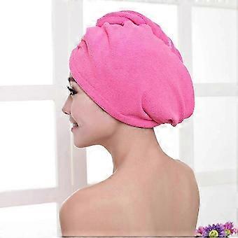 Turbante de microfibra de secado rápido para el cabello