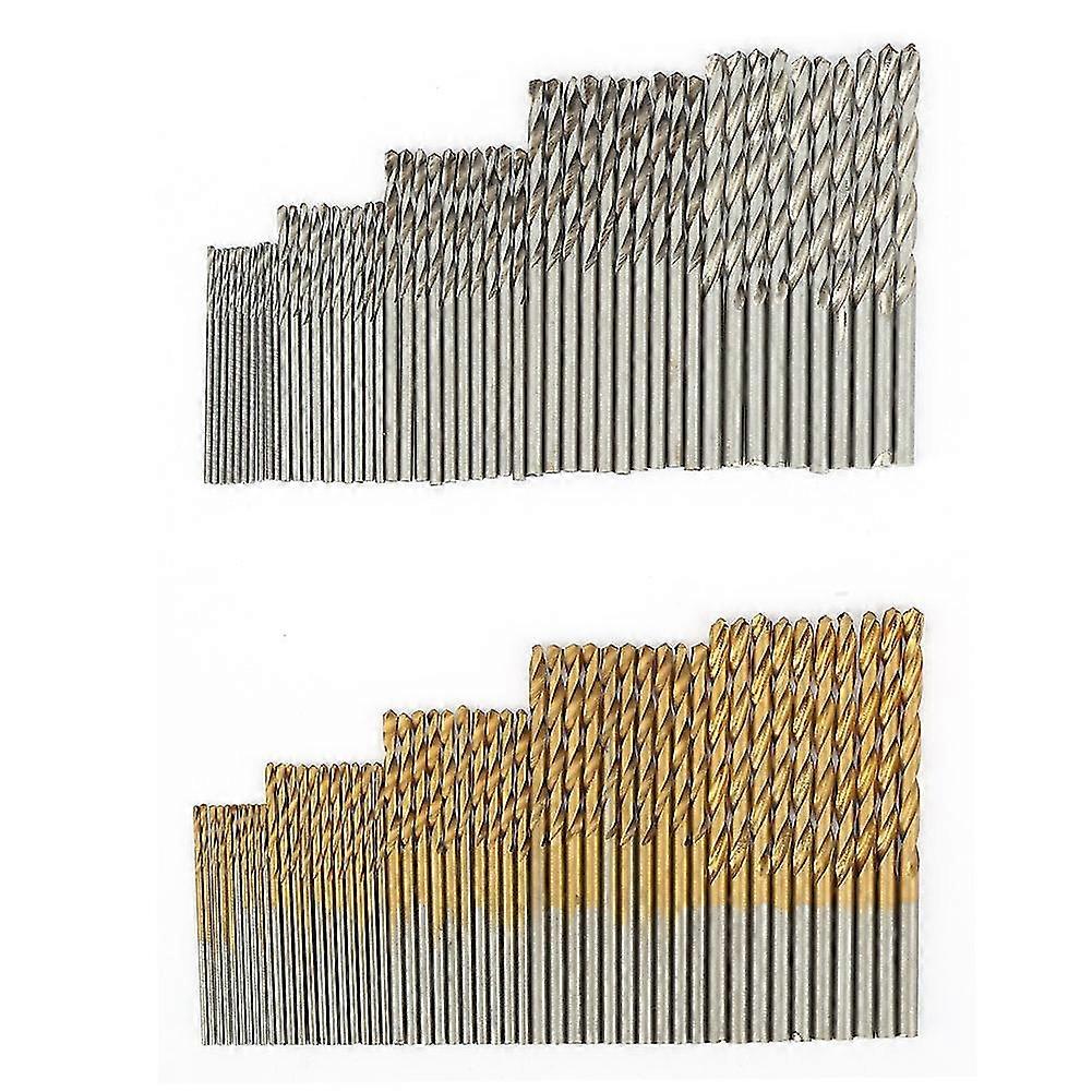 HSS Coated & White Twist Drill Bit Set