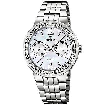 Festina Mademoiselle Quartz Analog Women's Watch with Stainless Steel Bracelet F16700/1