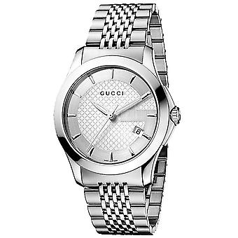 Gucci watch cab.126md esf.pl.armis Watch for Men Analog Quartz with Stainless Steel Bracelet YA126401