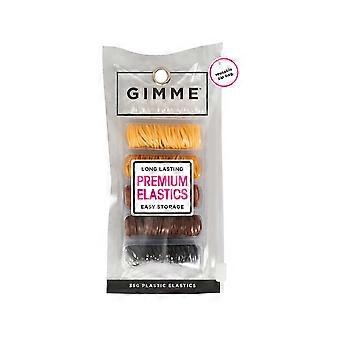 Gimme Hair Elastics Assorted Neutral Colors 500 ct