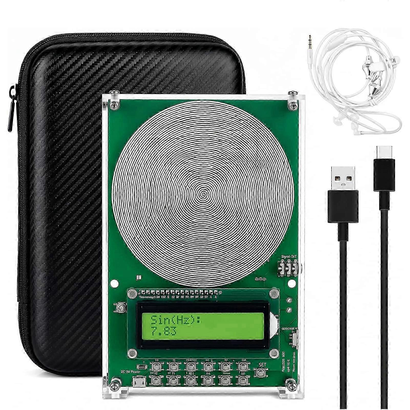 High Precision Adjustable Sine Wave Generator Frequency Machine for Enhanced Relaxation & Sleep