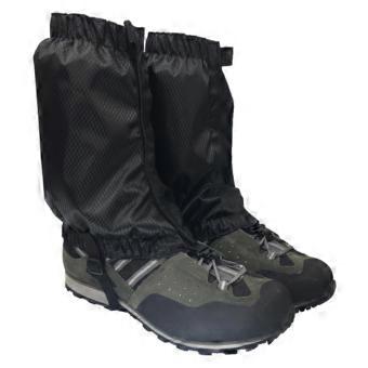 Waterproof Hiking Gaiters for Men and Women with Durable Protection and Breathable Comfort Fit Black