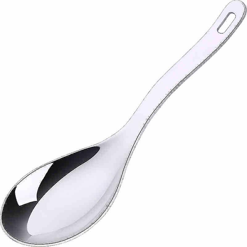 Serveringsskje i rustfritt stål med lange håndtak for restauranthjem