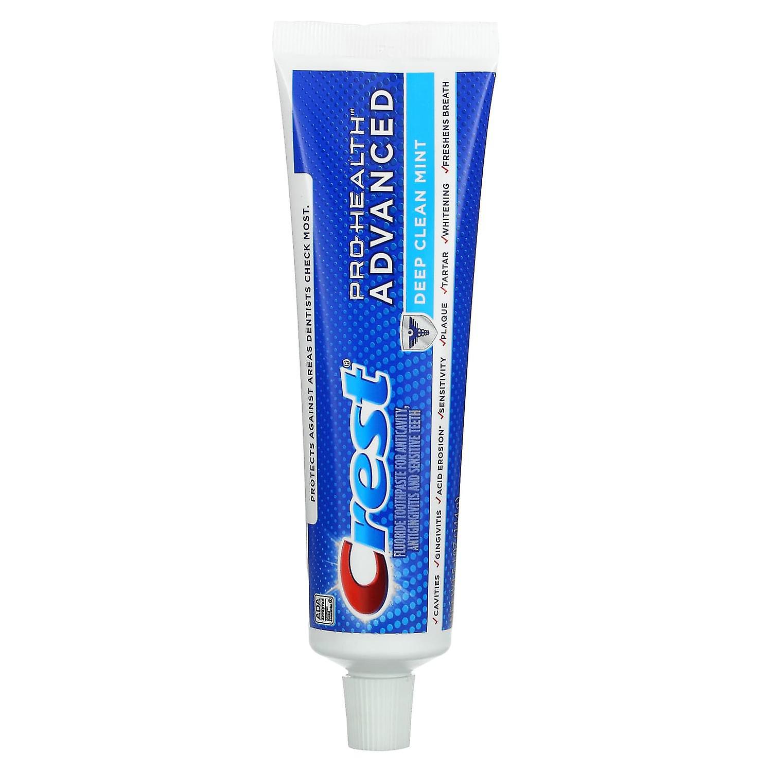 Crest, Pro-Health Advanced, Fluoride Toothpaste, Deep Clean Mint, 5.1 oz (144 g)