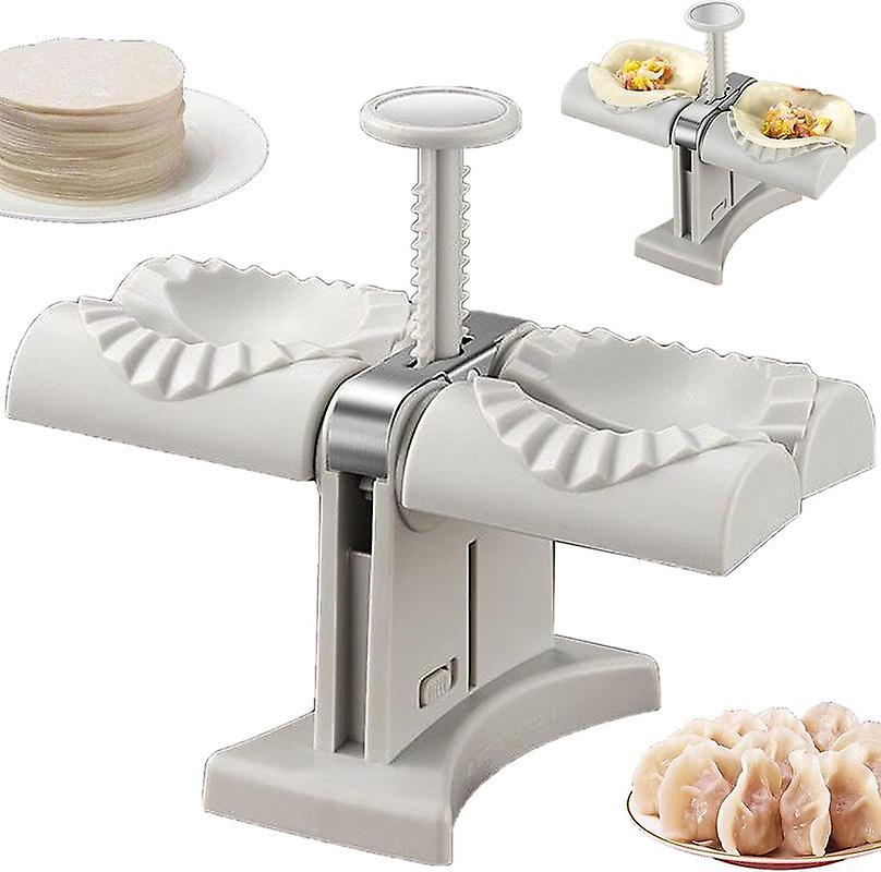 Fully Automatic Dumpling Machine Double Head Press Dumplings Mold