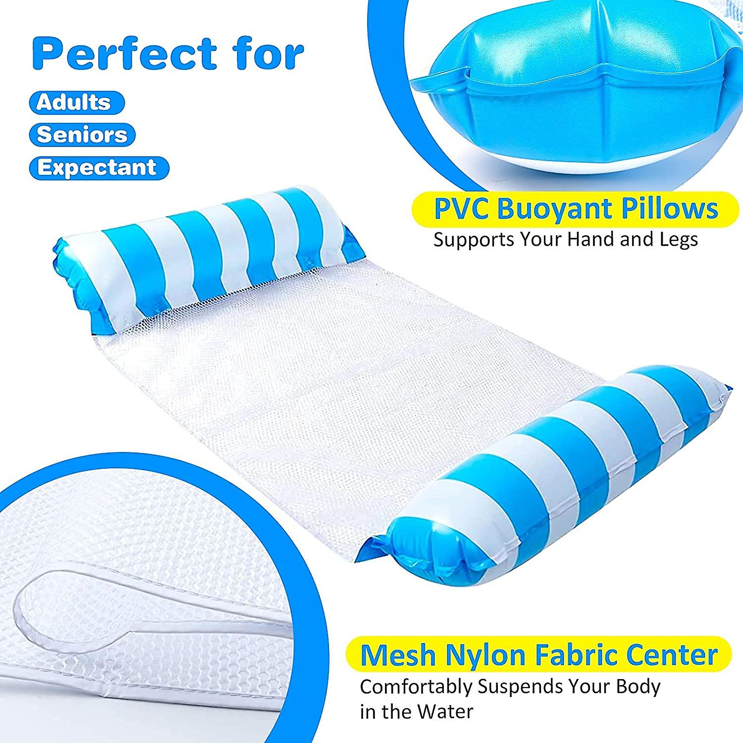 Multi Purpose Floating Hammock,sinwind Inflatable Pool Float 4-in-1