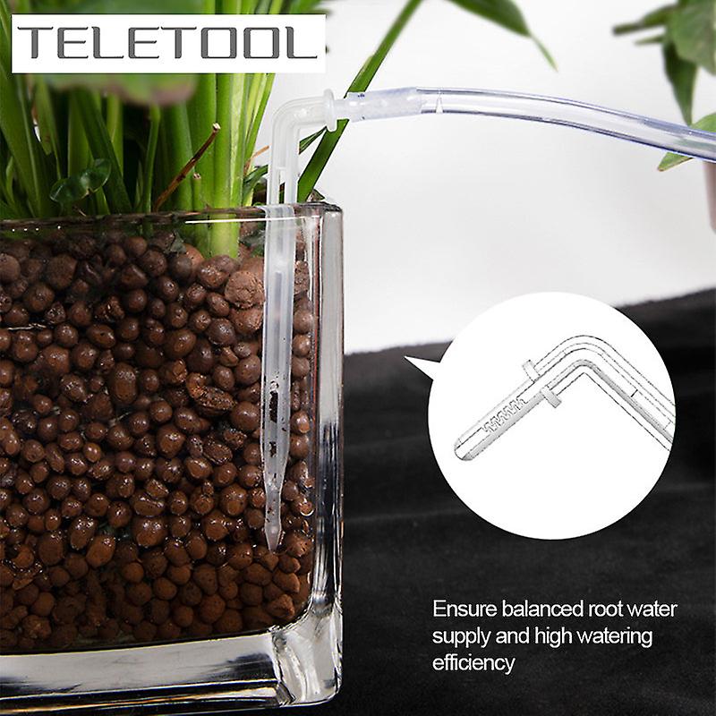 New Garden Drip Irrigation Device 1/2 Pump Controller Timer System Solar Energy Intelligent Automatic Watering Device For Plants