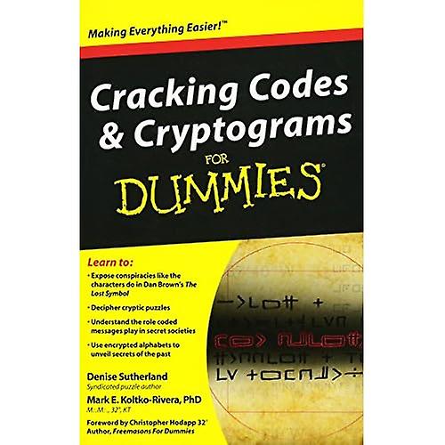 Cracking Codes and Cryptograms for Dummies