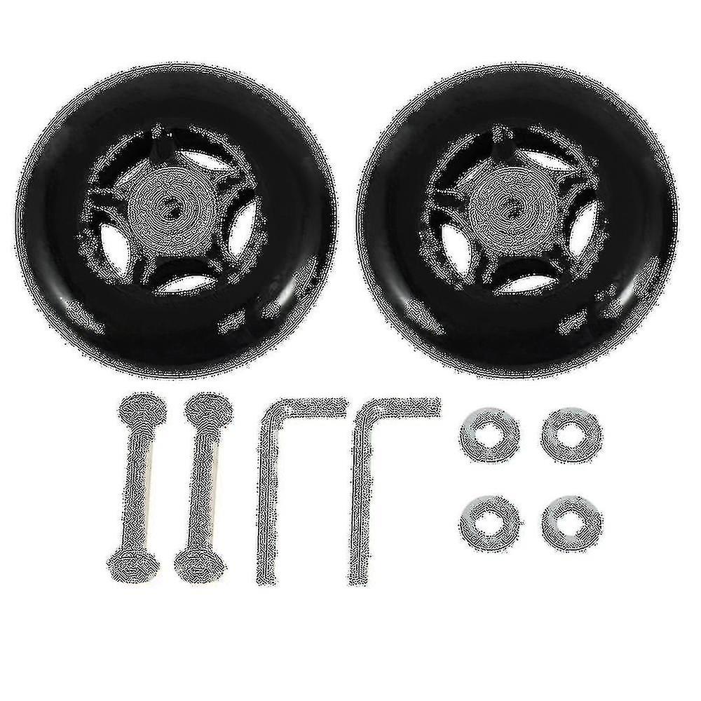 2 Set Luggage Suitcase Replacement Wheels Od 80mm